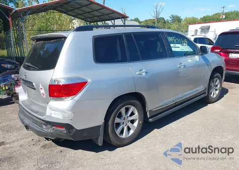 2012 Toyota Highlander Se V6 from USA, damaged, VIN 5TDBK3EH5CS164347